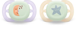 Philips Avent Ultrastart Night SCF075/07 0-2 m sut Girl 2 stk.