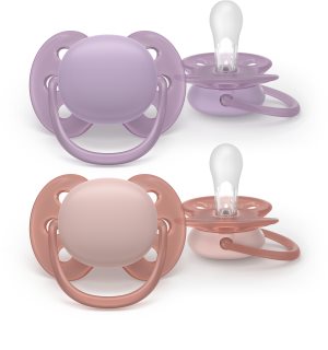 Philips Avent Ultrasoft SCF091/43 6-18 m knupis Girl 2 gab.