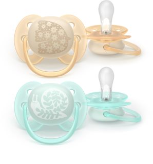 Philips Avent Ultrasoft SCF091/41 0-6 m Schnuller Neutral 2 St.