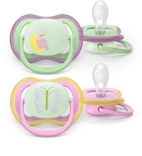 Philips Avent Ultra Air Day&Night SCF376/29 6-18m knupis Girl 2 gab.
