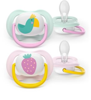 Philips Avent Ultra Air SCF080/24 0-6 m chupeta Girl 2 un.