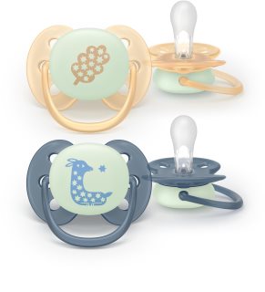 Philips Avent Ultrasoft Night SCF094/03 6-18m knupis Neutral 2 gab.