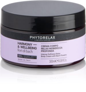 Phytorelax Laboratories Fiori di Bach hranjiva krema za tijelo za opuštanje 300 ml