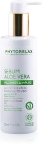 Phytorelax Laboratories Bio Sebum Aloe Vera švelniai valantis gelis su alavijais 200 ml