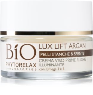 Phytorelax Laboratories Lux Lift Argan crema illuminante per le prime rughe 50 ml