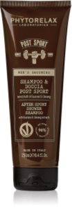 Phytorelax Laboratories Men's Grooming After Sport Šampoon ja dušigeel meestele 250 ml