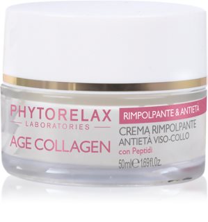 Phytorelax Laboratories Age Collagen posvetlitvena krema proti gubam za učvrstitev obraza 50 ml