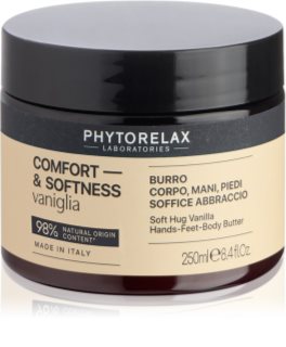 Phytorelax Laboratories Comfort & Softness Vanilla Butter für Arme, Hände und Körper 250 ml
