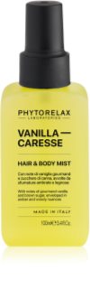 Phytorelax Laboratories Vanilla Caresse parfumovaná hmla na telo a vlasy pre ženy 100 ml