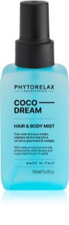 Phytorelax Laboratories Coco Dream parfémovaná mlha na tělo a vlasy pro ženy 100 ml