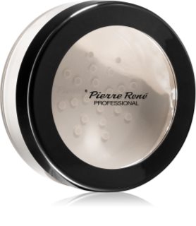 Pierre René Professional Velvet Matte mattító lágy púder árnyalat Transparent 12 g