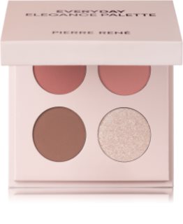 Pierre René Everyday Elegance Palette paleta senčil za oči odtenek Rose 1 kos