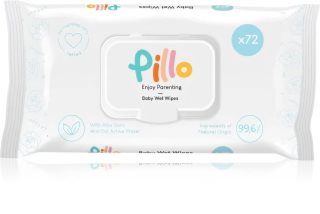 Pillo Baby Wet Wipes nedves törlőkendők gyermekeknek 72 db