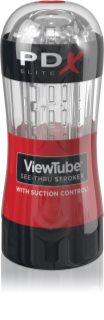 Pipedream PDX Elite ViewTube See-Thru Stroker maszturbátor 18.5 cm
