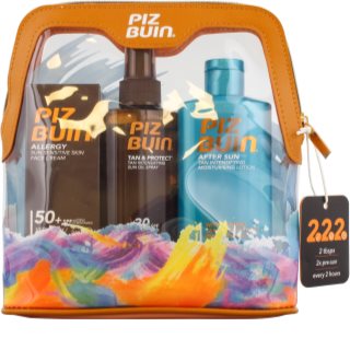 Piz Buin Travel Bag Gift Set (voor het Zonnen )