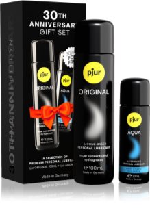 Pjur 30th Anniversary Gift Set glijmiddelset handige verpakking