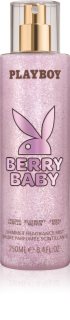 Playboy Berry Baby Kroppsspray med glitter för Kvinnor 250 ml