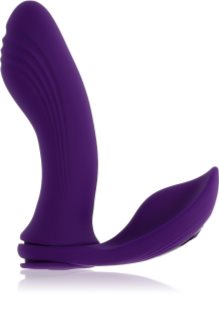Playboy Toys Evolved Mix & Match Violet vibrator met clitorsstimulator 12.7 cm