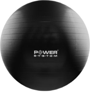 Power System Pro Gymball gimnasztikai labda szín Black 75 cm