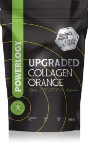 Powerlogy Upgraded Collagen Kollagen Geschmack Orange 300 g