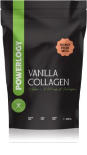Powerlogy Vanilla Collagen hydrolysiertes Kollagen Rind Geschmack Vanilla 300 g