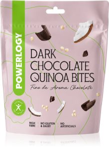 Powerlogy Dark Chocolate Quinoa Bites Quinoa mit Schokolade 100 g