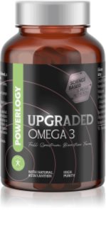 Powerlogy Upgraded Omega 3 kapsle pro normální činnost srdce a mozku 60 cps