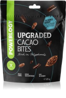 Powerlogy Upgraded Cacao Bites Kakaobohnen in Schokolade 100 g