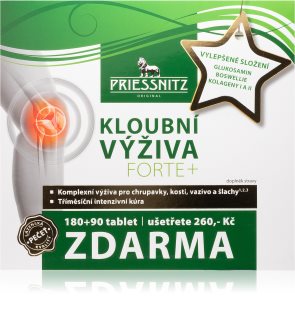 Priessnitz Kloubní výživa FORTE+ tablety pro výživu kloubů a chrupavek 270 tbl