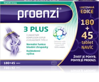 PROENZI 3 Plus tablety na výživu kĺbov a chrupaviek