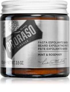 Proraso Grooming Mint & Rosemary pastă de curățare pentru barbă pentru bărbați 100 ml