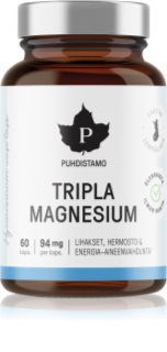 Puhdistamo Triple Magnesium kapsle pro podporu činnosti nervové soustavy 60 cps