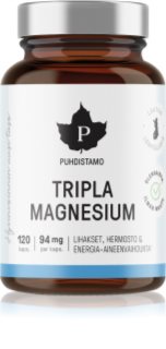 Puhdistamo Triple Magnesium kapsle pro podporu činnosti nervové soustavy