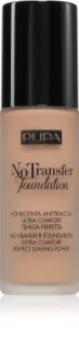 PUPA Milano No Transfer Foundation hidratáló alapozó SPF 15 árnyalat Deep Beige 30 ml