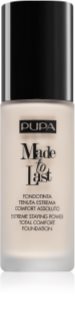 PUPA Milano Made to Last dlouhotrvající tekutý make-up