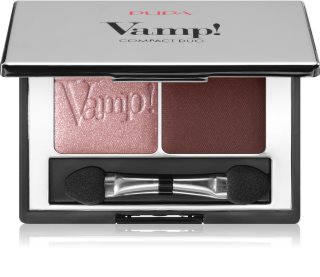 PUPA Milano Vamp! Compact Duo Eyeshadow Duo Eye Shadow shade 002 - Pink Earth 2.2 g