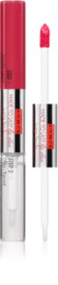 PUPA Milano Made to Last Lip Duo Kauapüsiv vedel huulepulk sära andev varjund 004 - Geranium Fuchsia 2x4 ml