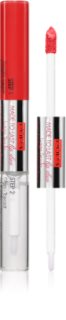 PUPA Milano Made to Last Lip Duo Long-Lasting Liquid Lipstick with shine shade 007 - Coral Sunrise 2x4 ml