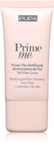 PUPA Milano Prime Me Mattifying Face Primer mattierende Primer Make-up Grundierung für Reduktion fettiger Haut Farbton 002 30 ml