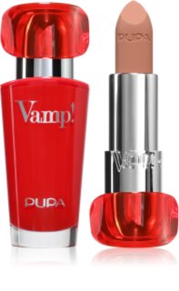 PUPA Milano Vamp! Luminous Lipstick Lipstick For Full Lips shade 105 Light Chestnut 3.5 g