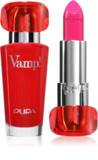 PUPA Milano Vamp! Luminous Lipstick Lipstick For Full Lips shade 203 Fuchsia Addicted 3.5 g