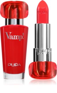 PUPA Milano Vamp! Luminous Lipstick червило за плътни устни цвят 305 True Orange 3.5 гр.