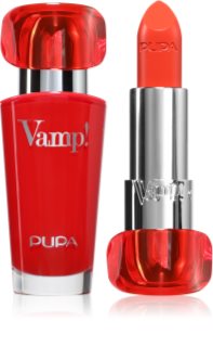 PUPA Milano Vamp! Luminous Lipstick Lipstick For Full Lips shade 306 Outstanding Orange 3.5 g
