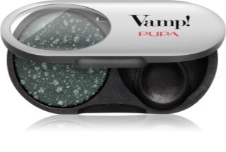 PUPA Milano Vamp! Radiant Baked Eyeshadow Long-Lasting Shimmer Eyeshadow shade 304 Woodland Green - GEMS 1 g