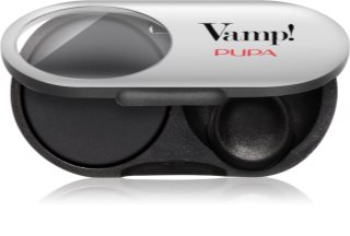 PUPA Milano Vamp! Radiant Baked Eyeshadow Long-Lasting Shimmer Eyeshadow shade 300 Blackout - MATT 1 g