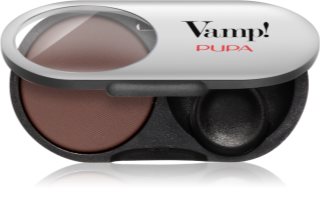 PUPA Milano Vamp! Radiant Baked Eyeshadow Long-Lasting Shimmer Eyeshadow shade 405 Dark Chocolate - MATT 1 g