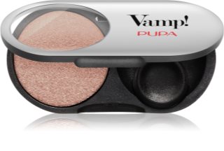 PUPA Milano Vamp! Radiant Baked Eyeshadow dlhotrvajúce žiarivé očné tiene odtieň 406 Desert Nude - Matt 1 g