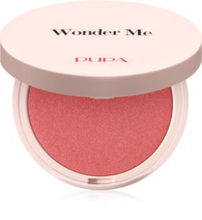 PUPA Milano Wonder Me Natural Effect Blush blush compact pour un look naturel teinte 005 Deep Passion - Matt 4 g