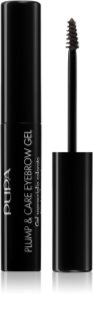 PUPA Milano Plump & Care Eyebrow Gel tónovací gel na obočí se sérem (tonis) 003 - Dark Brown 3 ml