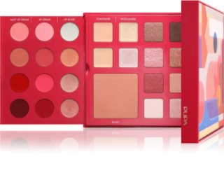 PUPA Milano Pupart M Multifunctional Face Palette for eyes and lips BURGUNDY 18.8 g